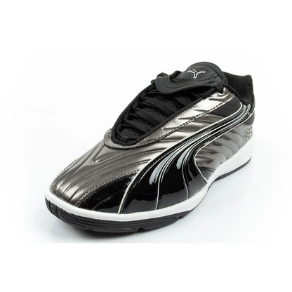 Puma sports shoes sneakers youth V-S2 Goalgetter fashionable silver