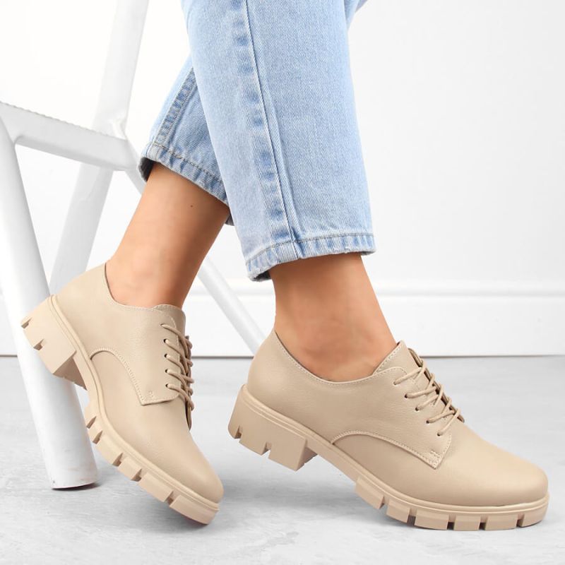 M.Daszyński W SAN33C beige shoes