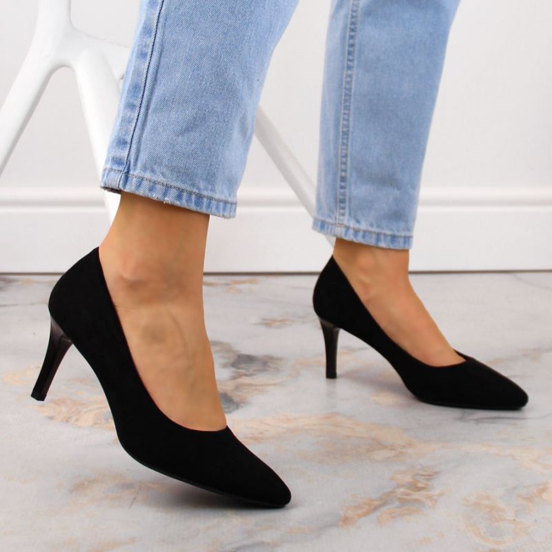 Sergio Leone W SK414C black high heels