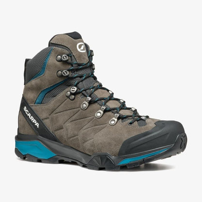 SCARPA shoes zg trek gtx-titanium-lake blue-43
