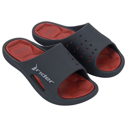 Rider shoes men's sports flip-flops Bay XIV Ad comfortable gray slippers