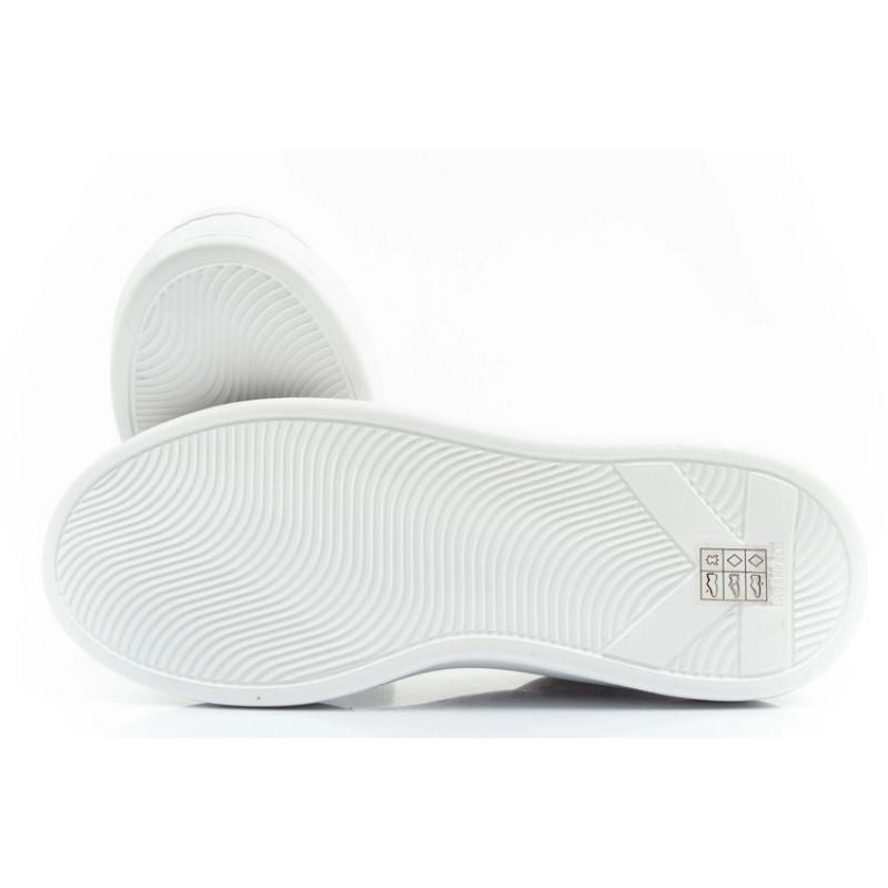Karl Lagerfeld Kapri men's shoes sneakers natural leather white