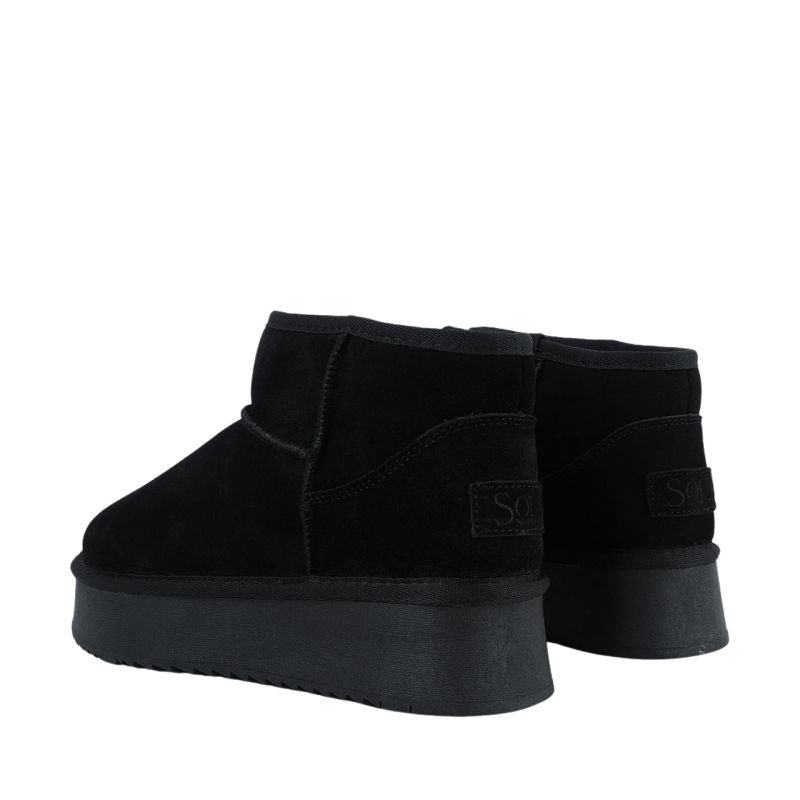 Women's leather shoes Solo Soprani Couture Hugh Platform black SSW421P05 01
