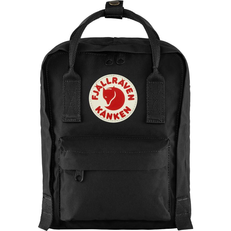 Fjällräven Kånken Mini Black children's city school backpack black (F23561-550)