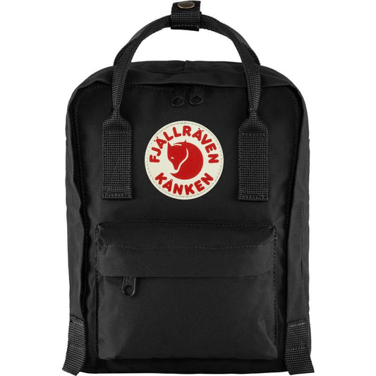 Fjällräven Kånken Mini Black children's city school backpack black (F23561-550)