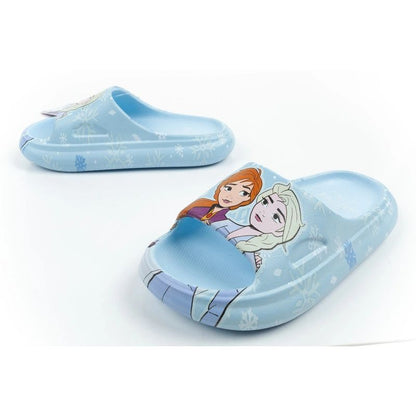 Leomil Frozen flip-flops for girls, light fairy-tale shoes
