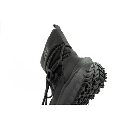Lee Cooper women's winter hiking sports shoes, insulated, black, natural leather