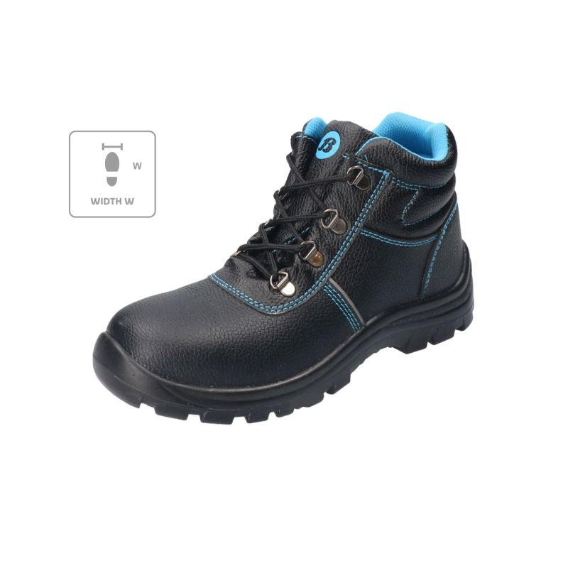 Bata Industrials Sirocco Blue U MLI-B77B1 black shoes