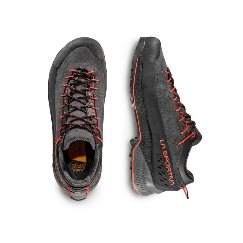 La Sportiva TX4 Evo GTX approach shoes - carbon/tomato