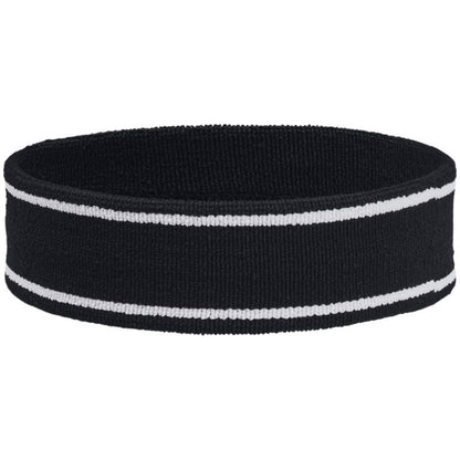Under Armour Striped Performance Terry HB Headband 1373118 001