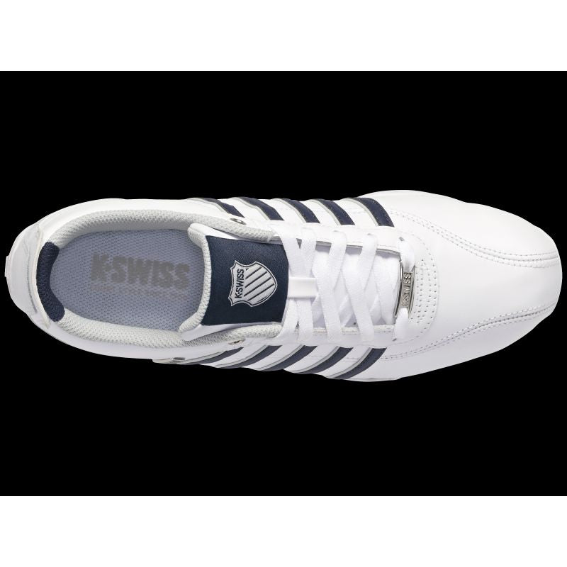 K-Swiss Arvee 1.5 men's sports shoes leather ankle sneakers classic white (02453-900-M)