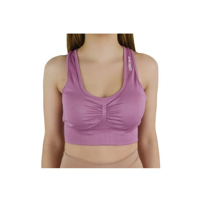 GymHero Miami Cute Bra W BASIC-MAUVE