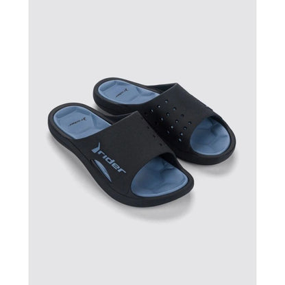 Rider shoes men's sports flip-flops Bay XIV Ad comfortable black slippers