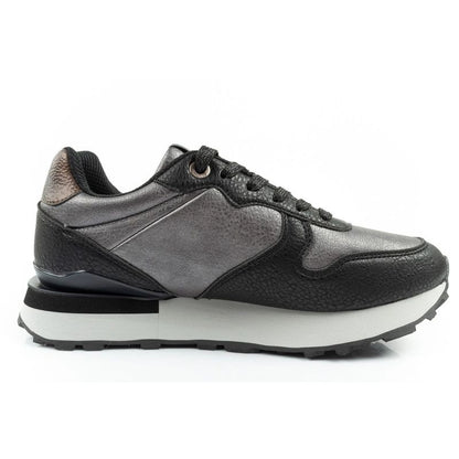 Lee Cooper sports shoes sneakers women's fashionable comfortable durable gray black