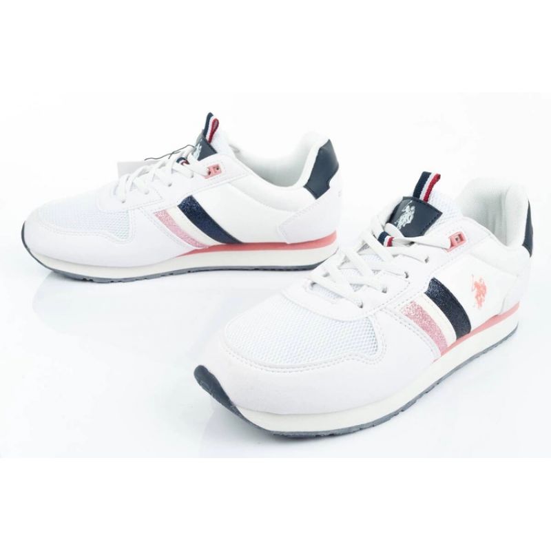 US Polo ASSN shoes. W NOBIK003A-WHI