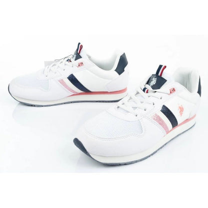 US Polo ASSN shoes. W NOBIK003A-WHI
