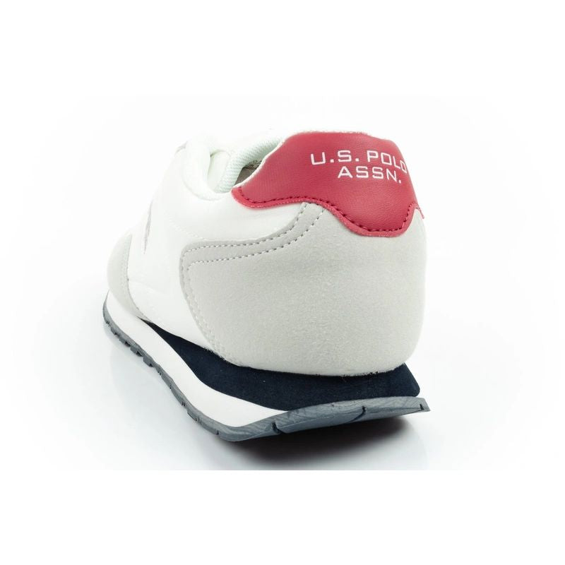 US Polo Assn sports shoes sneakers men's fashionable comfortable white