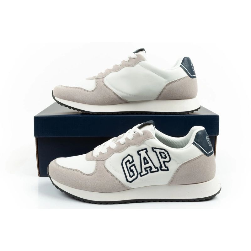 Gap men's sports shoes Nashville Arch Logo sneakers white fashion