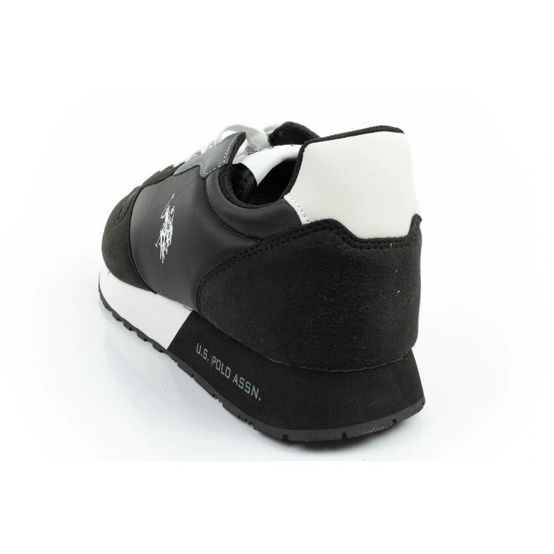 US Polo Assn sports shoes sneakers men's fashionable comfortable black