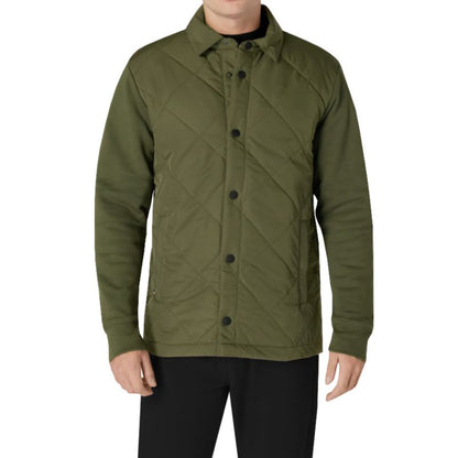 Tommy Hilfiger Mix Media Quilted Coach Jacket M MW0MW27894