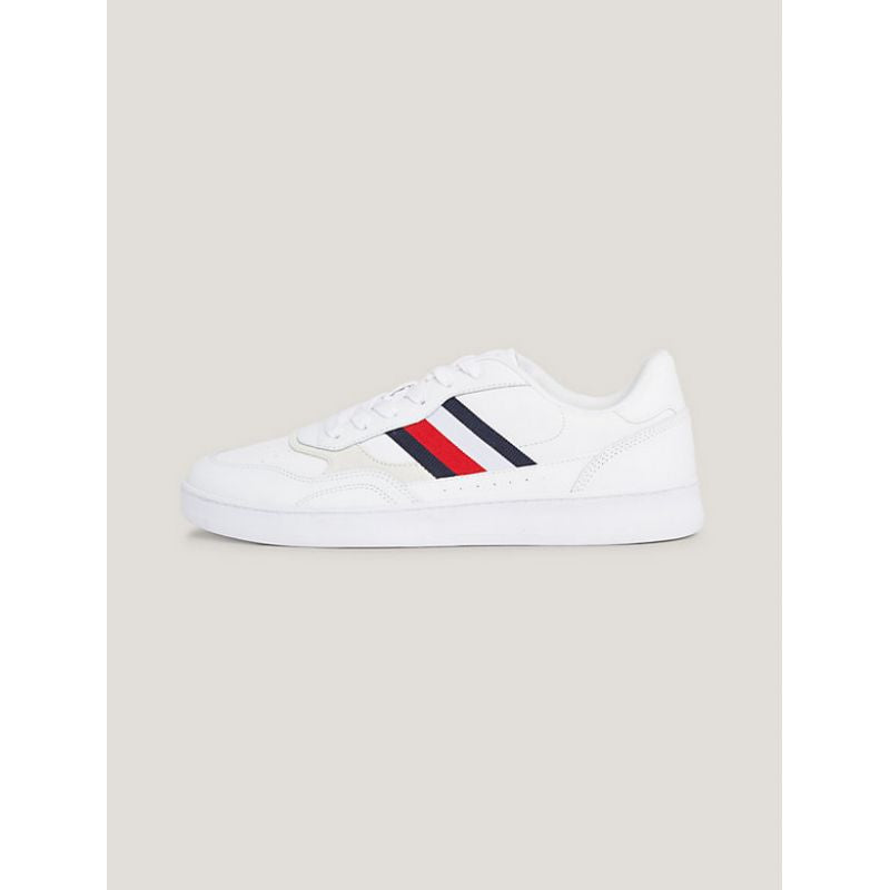 Tommy Hilfiger Court Cupsole Retro Lth Stripes M FM0FM04828YBS shoes