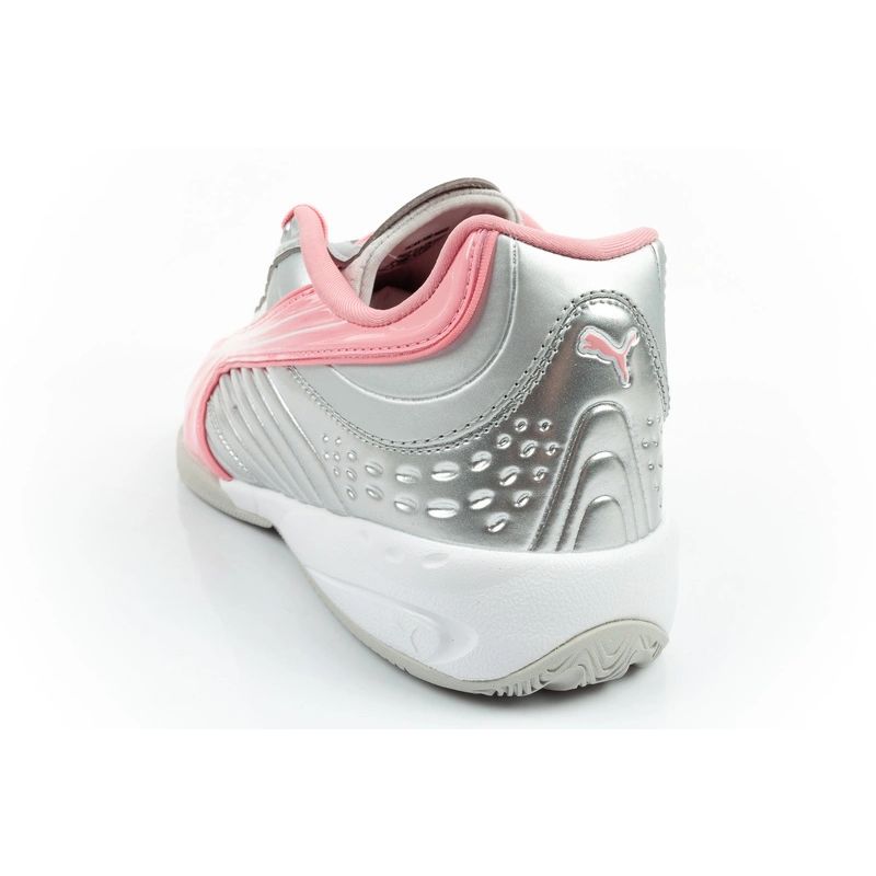Puma sports shoes sneakers youth V-S2 Goalgetter fashionable silver