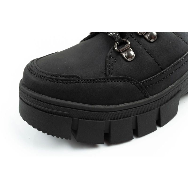 Lee Cooper women's winter hiking sports shoes, insulated, black, high