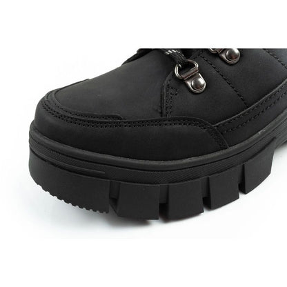 Lee Cooper women's winter hiking sports shoes, insulated, black, high