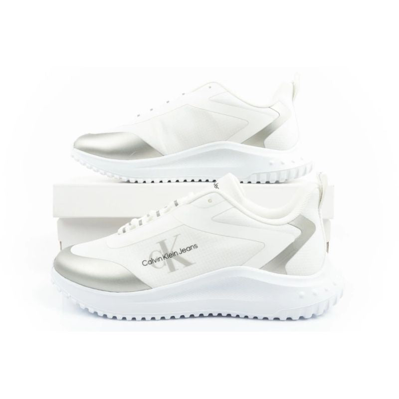 Calvin Klein Eva Runner women's shoes sports sneakers white fashionable