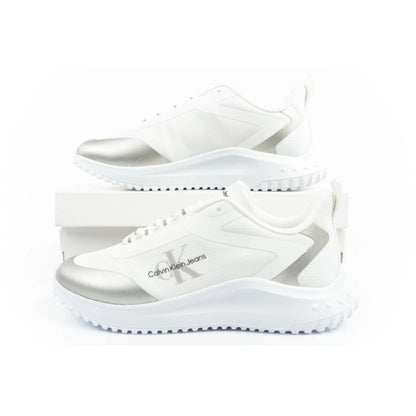 Calvin Klein Eva Runner women's shoes sports sneakers white fashionable