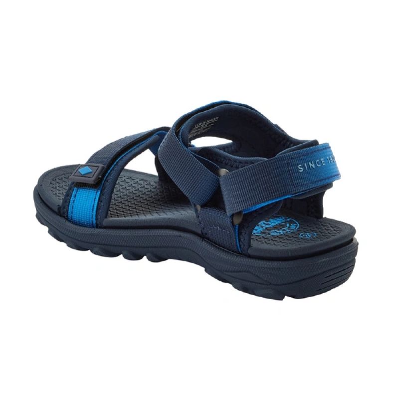 Lee Cooper children's shoes boys velcro sandals for summer beach blue