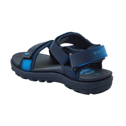 Lee Cooper children's shoes boys velcro sandals for summer beach blue
