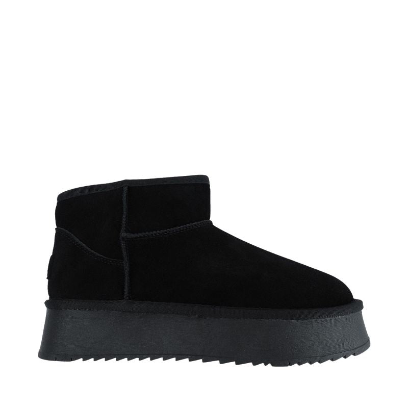 Women's leather shoes Solo Soprani Couture Hugh Platform black SSW421P05 01