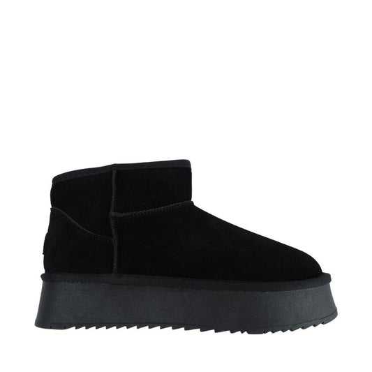 Women's leather shoes Solo Soprani Couture Hugh Platform black SSW421P05 01