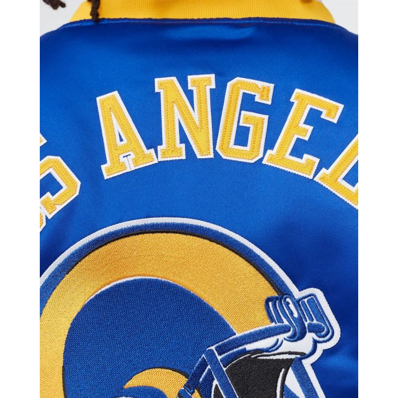 Mitchell & Ness NFL Heavyweight Satin Jacket Los Angeles Rams M OJBF3413-LARYYPPPROYA