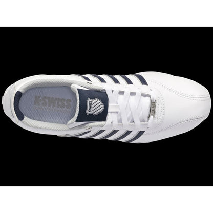K-Swiss Arvee 1.5 men's sports shoes leather ankle sneakers classic white (02453-900-M)