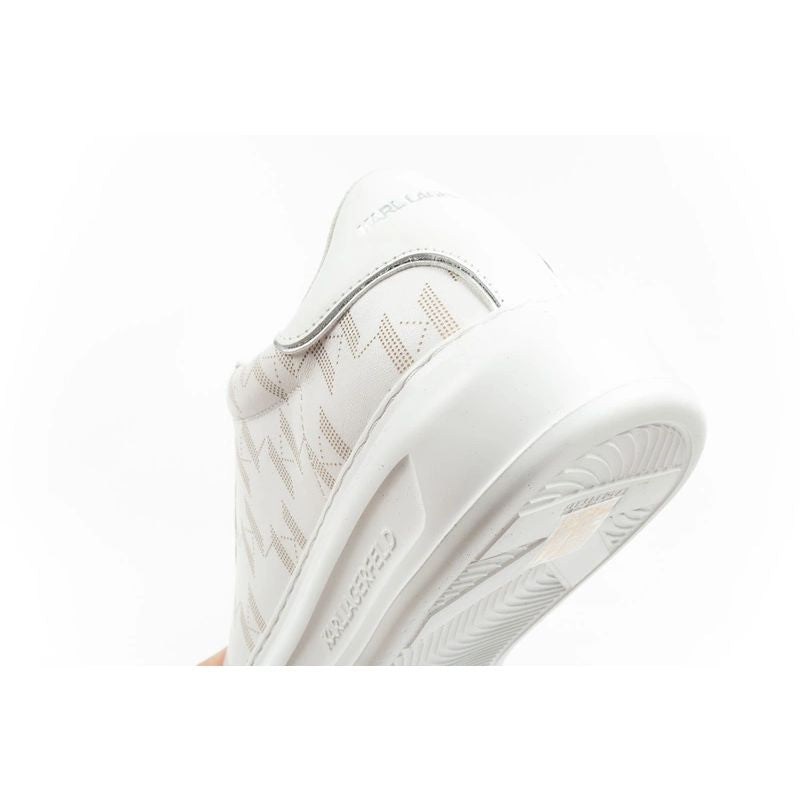 Karl Lagerfeld Kapri men's shoes sneakers natural leather white