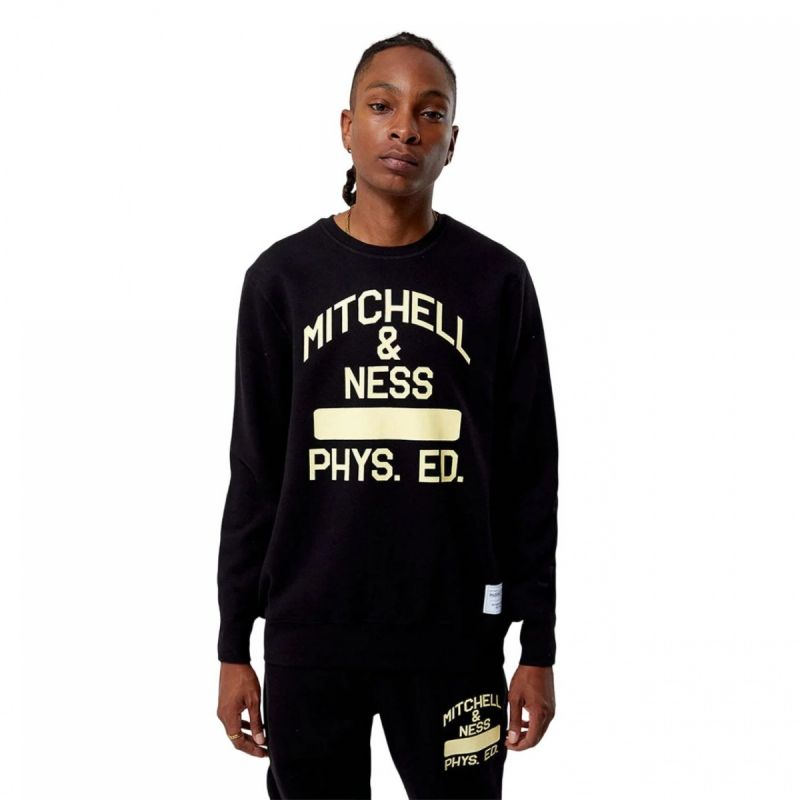Mitchell & Ness Branded Fashion Graphic Crew M FCPO5532-MNNYYPPPBLCK sweatshirt