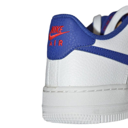 Nike Air Force 1 White/Deep royal blue women's shoes - CT3839-101