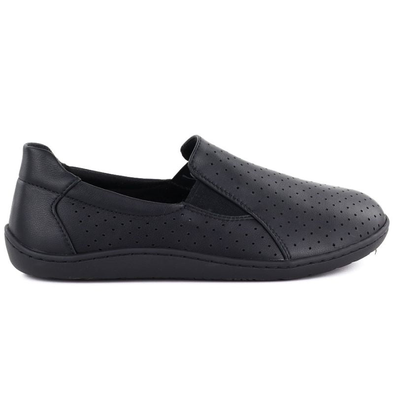 Women's leather barefoot openwork shoes M.Daszyński OL38-2