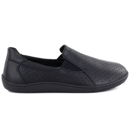 Women's leather barefoot openwork shoes M.Daszyński OL38-2