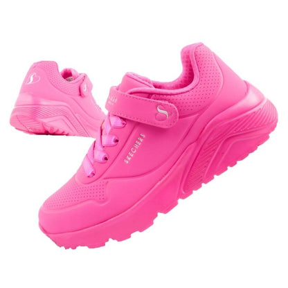 Skechers Uno Lite children's sports sneakers shoes pink comfortable