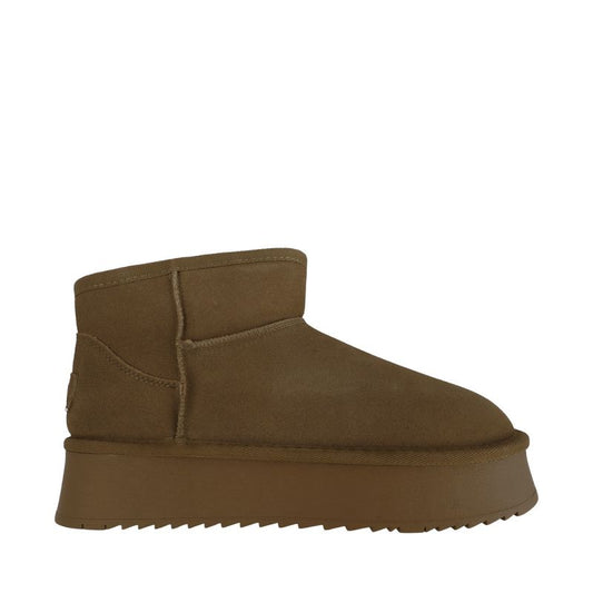 Women's leather shoes Solo Soprani Couture Hugh Platform olive SSW421P05 06
