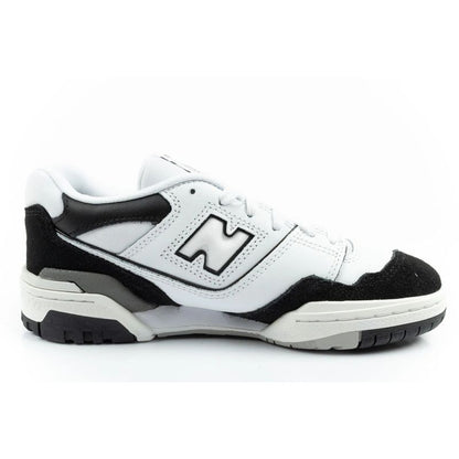 New Balance 550 youth sports shoes sneakers leather fashionable black white