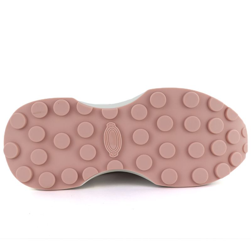 Women's pink suede leather shoes Vinceza 66725