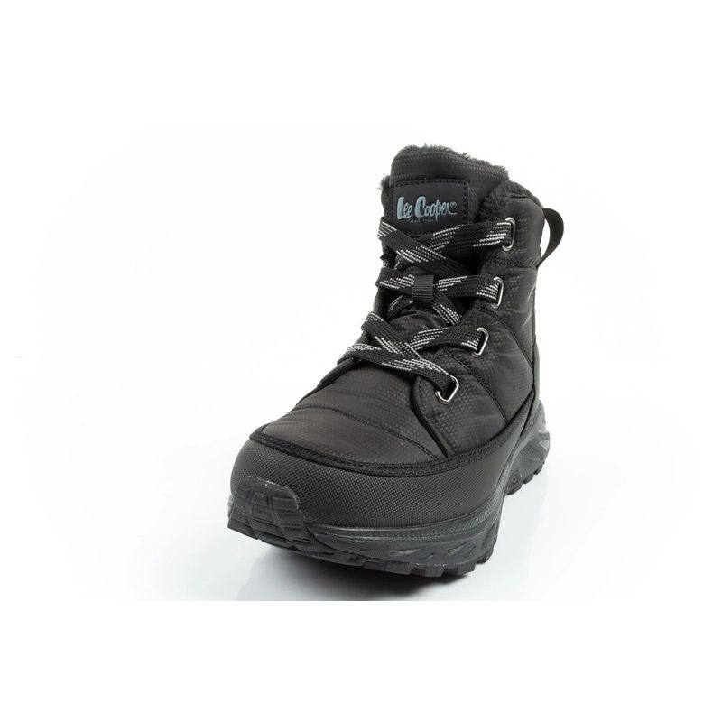 Lee Cooper women's winter hiking shoes, insulated, black