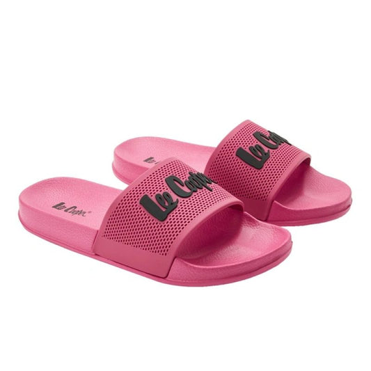 Lee Cooper women's sports shoes slip-on slippers comfortable lightweight pink