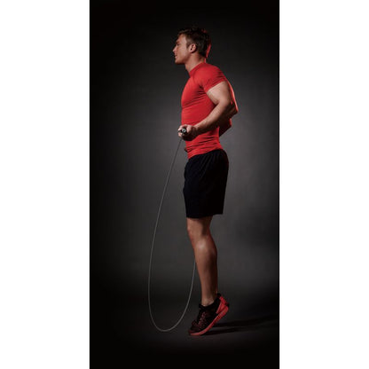 Speed skipping rope with 2 x 100g weights BK 256