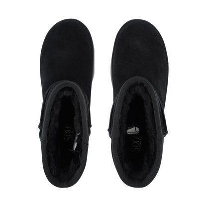 Women's leather shoes Solo Soprani Couture Hugh Platform black SSW421P05 01