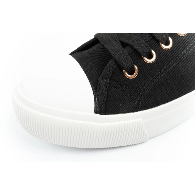 Lee Cooper women's sports shoes fabric sneakers stylish black